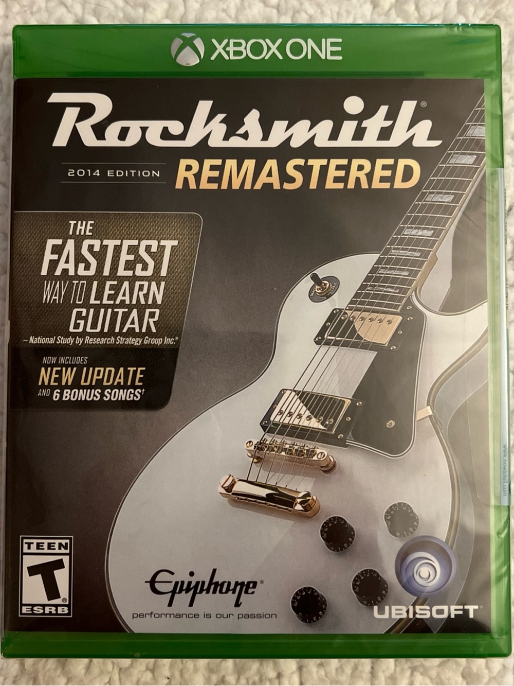 Rocksmith Remastered 2014 Edition - XBOX One - GAME ONLY - NEW SEALED